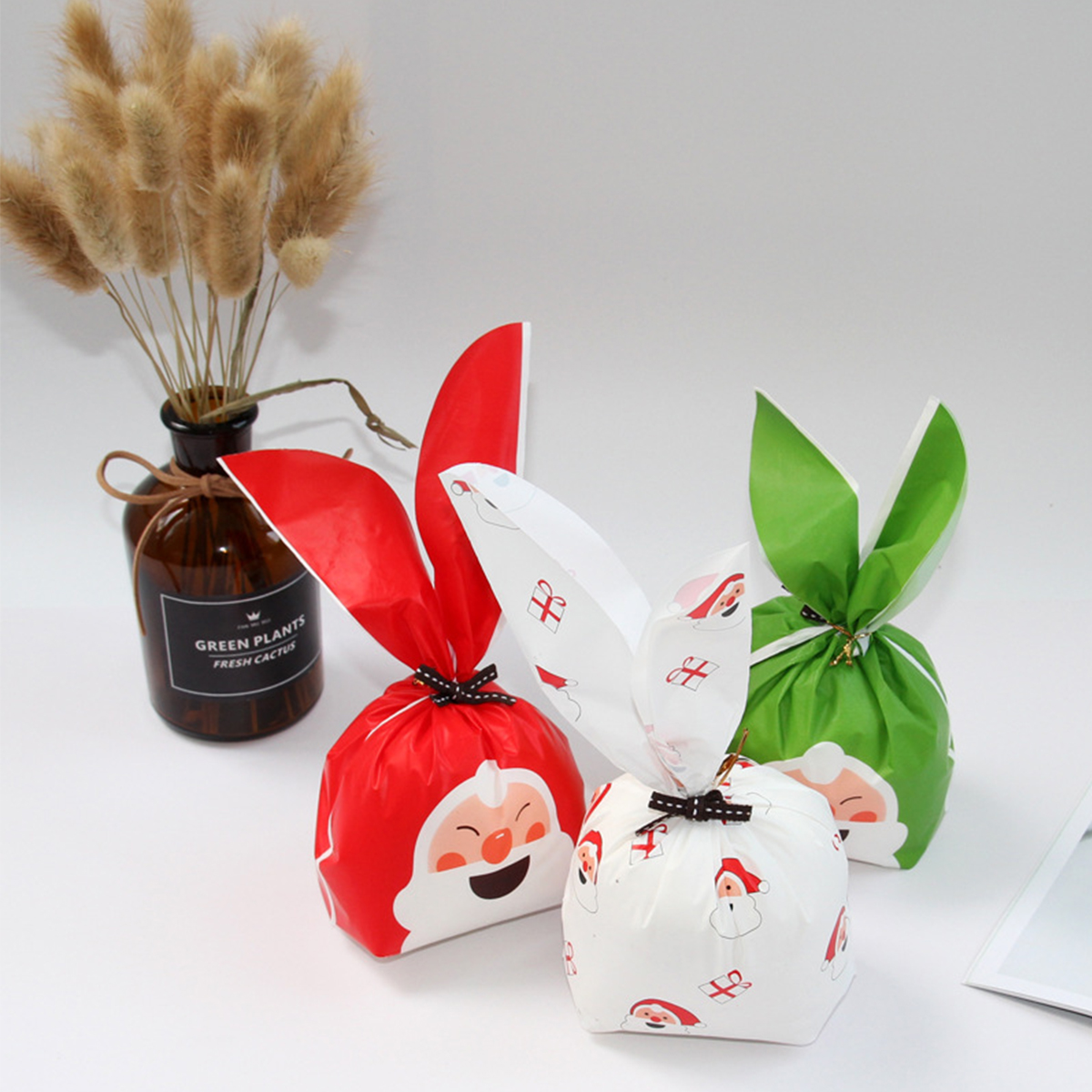 50Pcs-Merry-Christmas-Bags-Candy-Gift-Bag-Santa-Claus-Deer-Present-Packing-Decorations-1565391-5