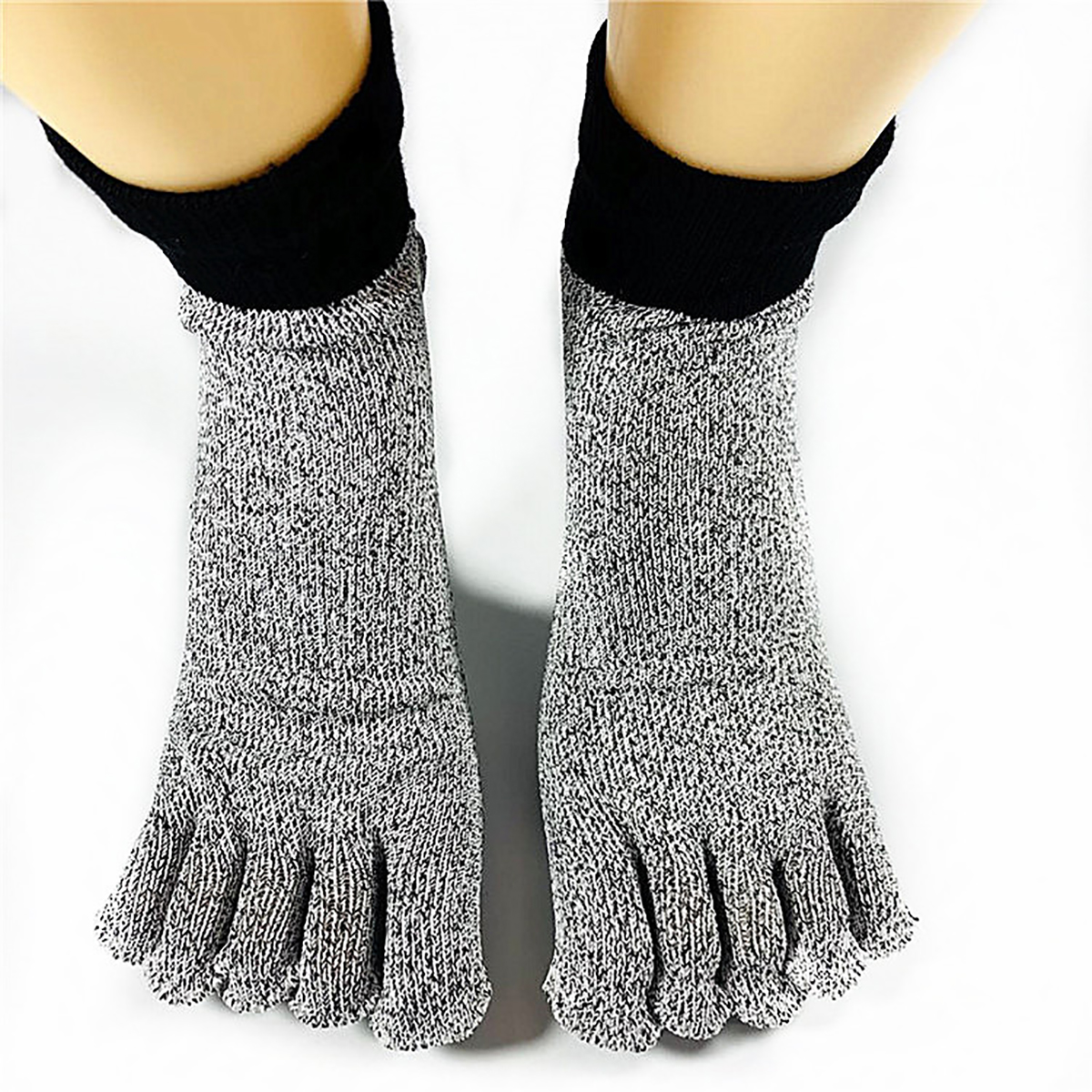 A-Pair-of-Unisex-No-Slip-Anti-Skid-Breathable-Toe-Socks-Bare-Feet-Running-Beach-HPPE-Sock-1583549-3