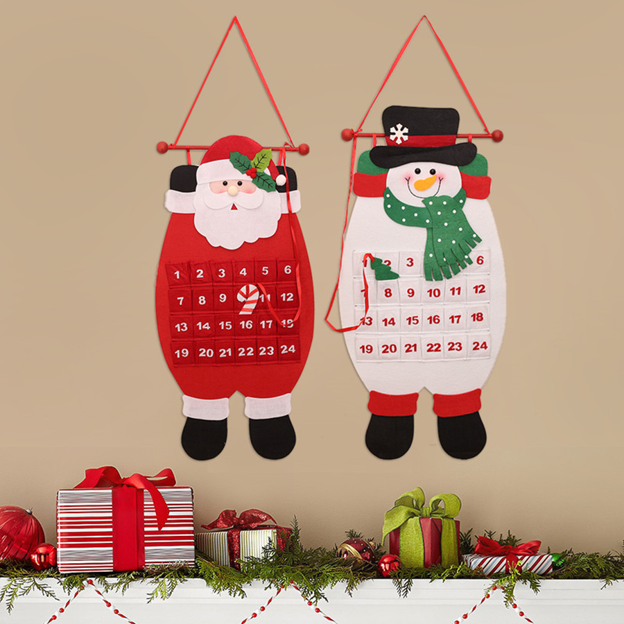 Christmas-2017-Advent-Calendar-Craft-Santa-Claus-Snowman-Hanging-Decor-Christmas-Pendant-Ornament-1219152-2