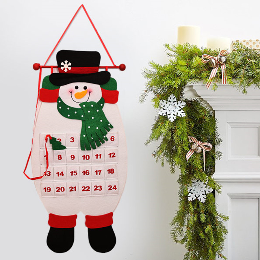 Christmas-2017-Advent-Calendar-Craft-Santa-Claus-Snowman-Hanging-Decor-Christmas-Pendant-Ornament-1219152-6