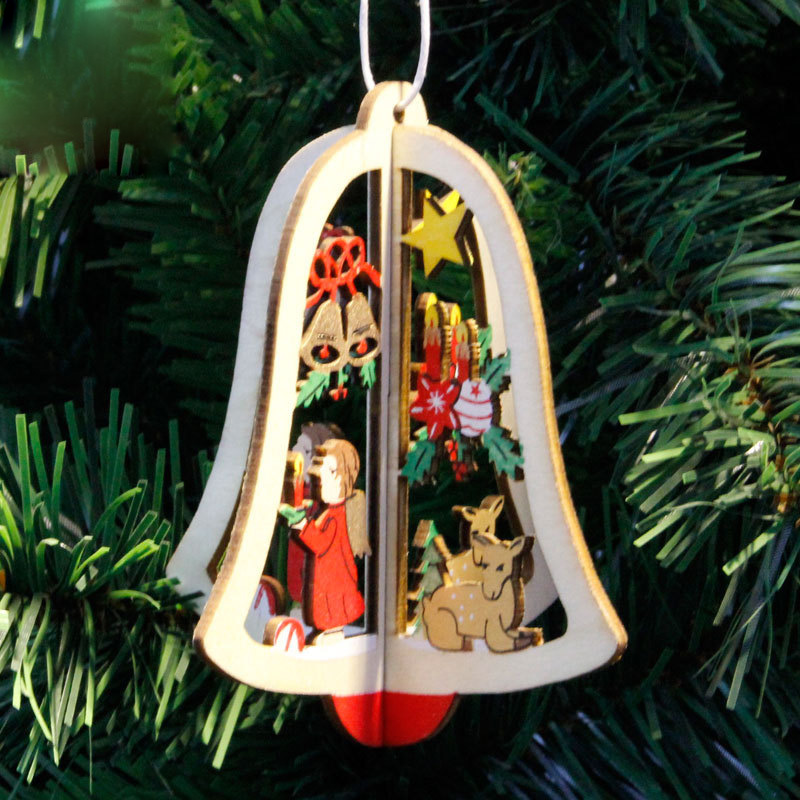 Christmas-3D-Wooden-Pendant-Star-Bell-Tree-Hang-Ornaments-Home-Party-Decorations-Kids-Gifts-1216583-4