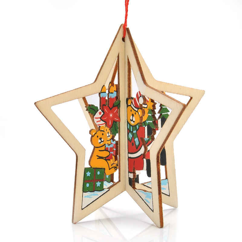 Christmas-3D-Wooden-Pendant-Star-Bell-Tree-Hang-Ornaments-Home-Party-Decorations-Kids-Gifts-1216583-6