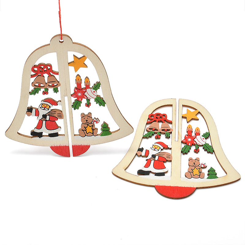 Christmas-3D-Wooden-Pendant-Star-Bell-Tree-Hang-Ornaments-Home-Party-Decorations-Kids-Gifts-1216583-10