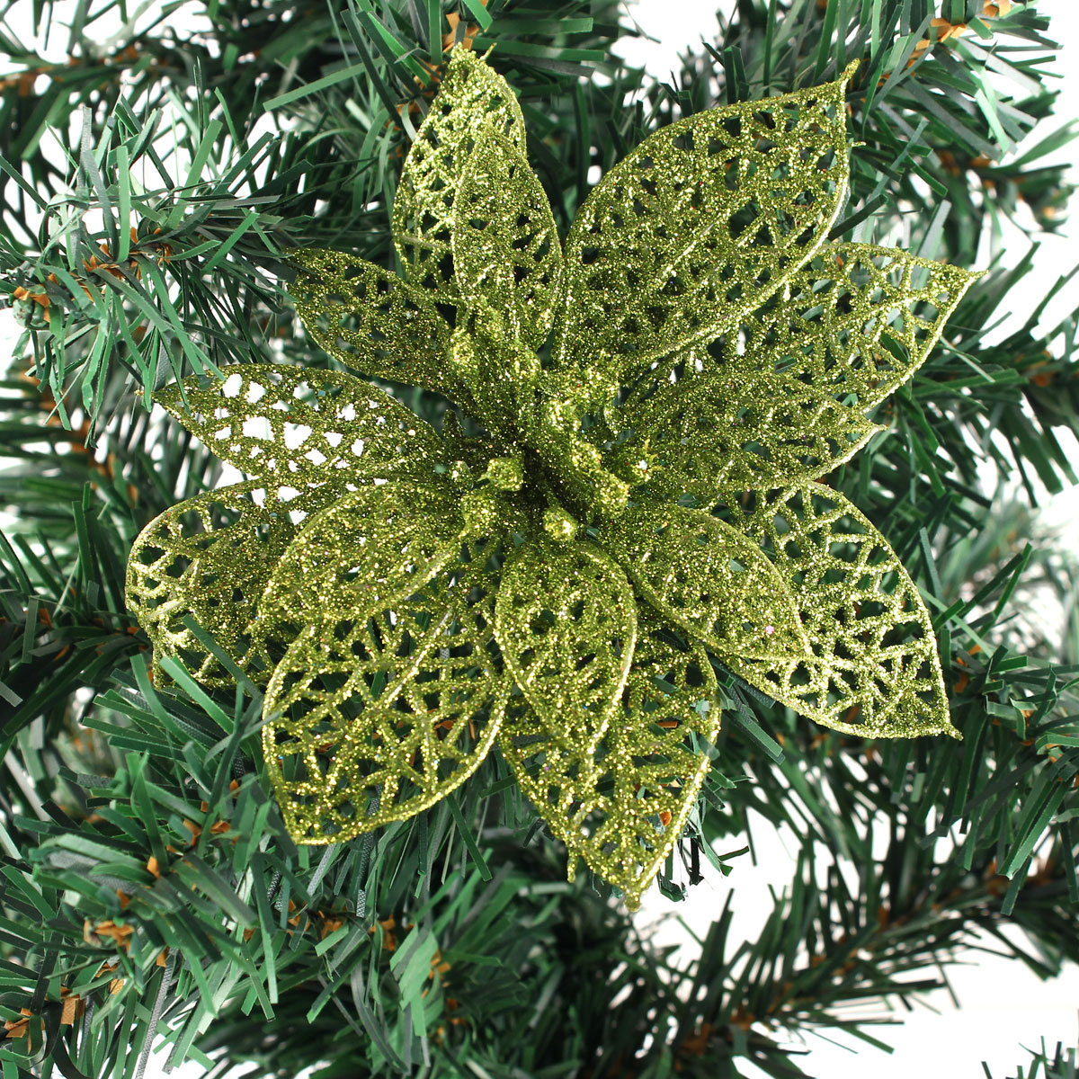 Christmas-Decoration-Flower-Glitter-Leaves-Party-Deocration-1016328-8
