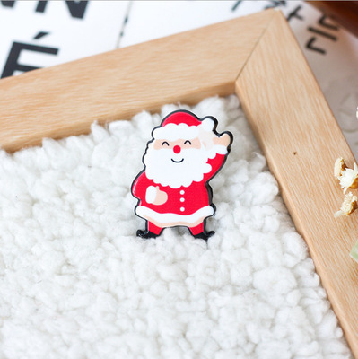 Christmas-Mini-Festive-Snowman-Elk-Brooch-New-Year-Decorationsl-Gift-Shirt-Collar-Brooch-1216466-5