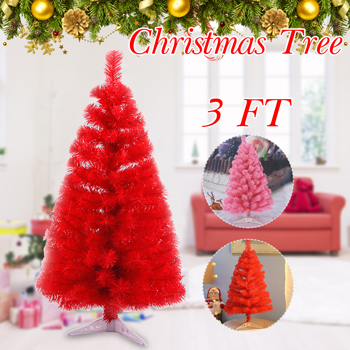Christmas-Tree-3FT-Xmas-Decor-For-Childrens--Toddler-Play-Decorations-Home-1605826-1