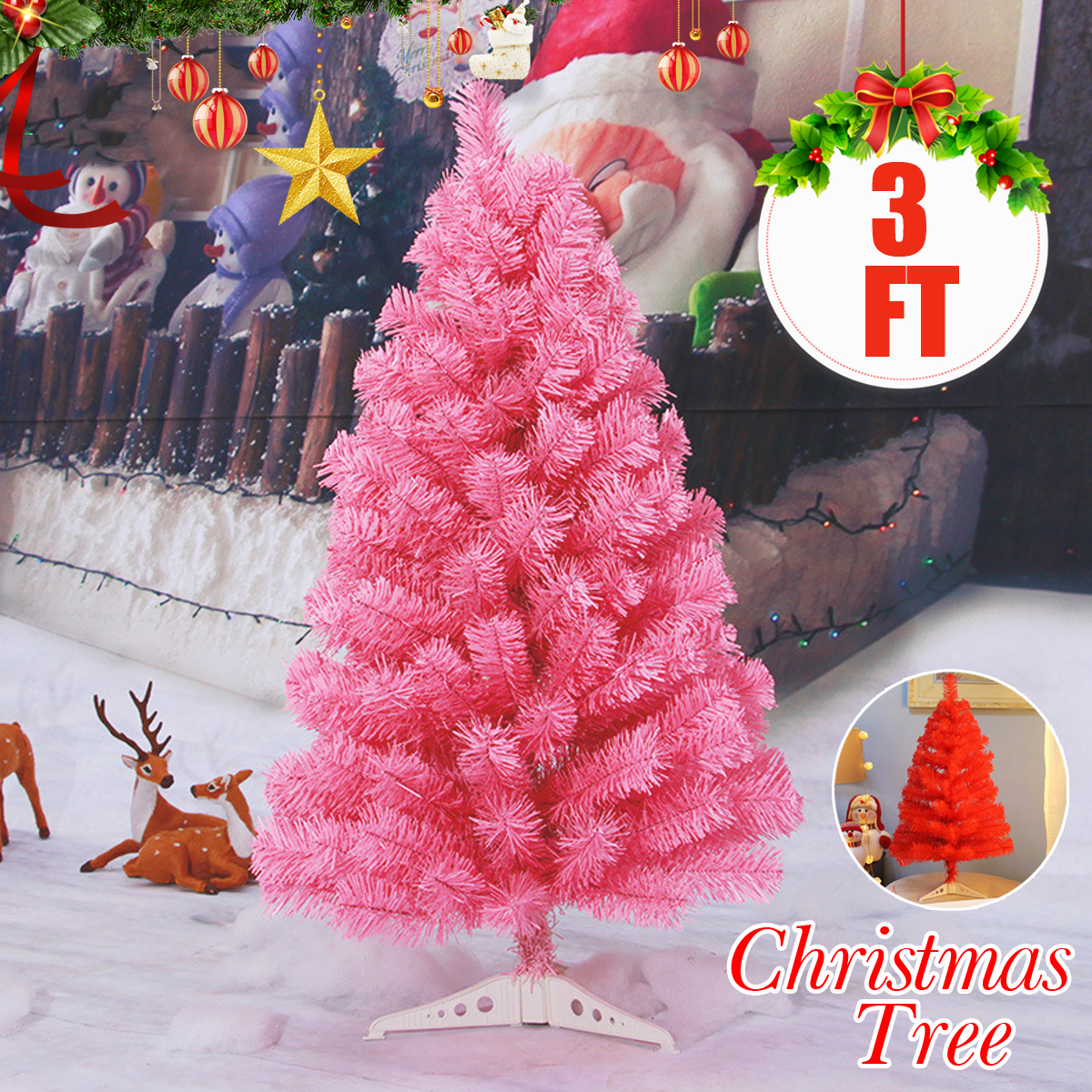Christmas-Tree-3FT-Xmas-Decor-For-Childrens--Toddler-Play-Decorations-Home-1605826-2