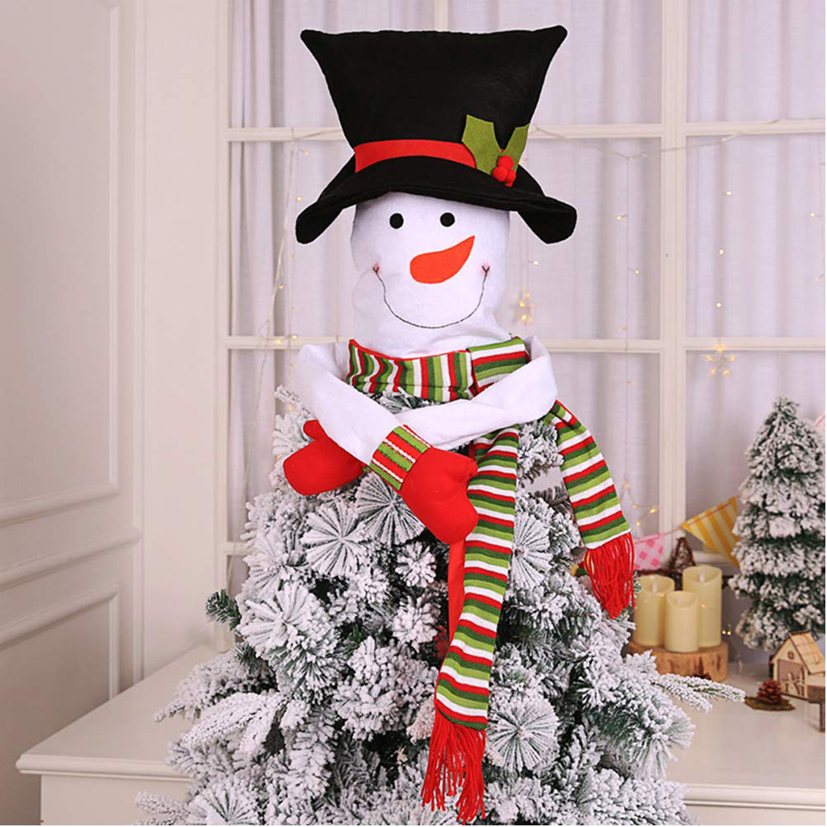 Christmas-Tree-Snowman-Elk-Deer-Santa-Topper-Ornament-Xmas-Tree-Party-Decoration-1603414-3
