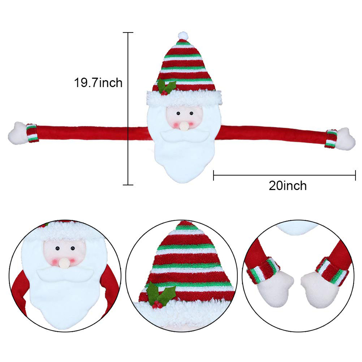Christmas-Tree-Snowman-Elk-Deer-Santa-Topper-Ornament-Xmas-Tree-Party-Decoration-1603414-7