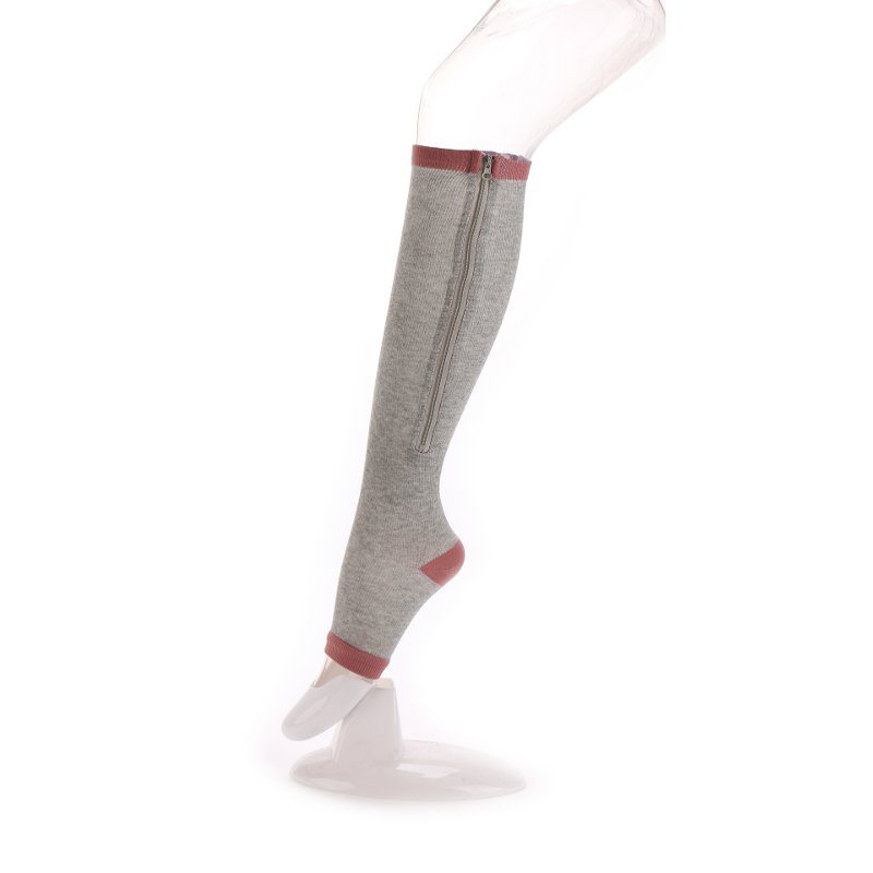Durable-Soothe-Varicose-Veins-Compression-Socks-Stocking-Sleep-Leg-Slimming-1178568-5