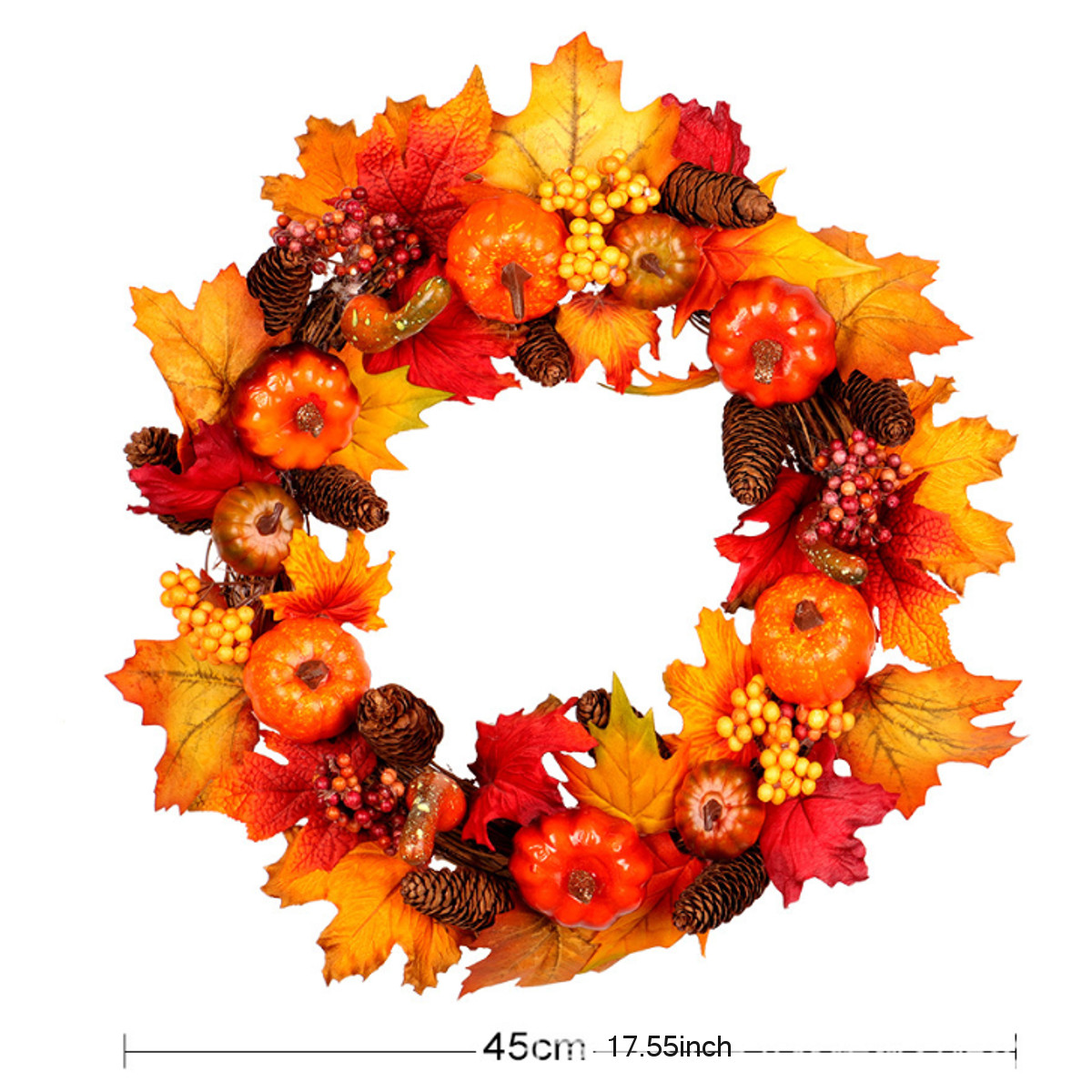 Halloween-Artificial-Pumpkin-Wreath-Autumn-Color-Harvest-Maple-Leaf-LED-Light-String-Door-Garland-De-1752873-13