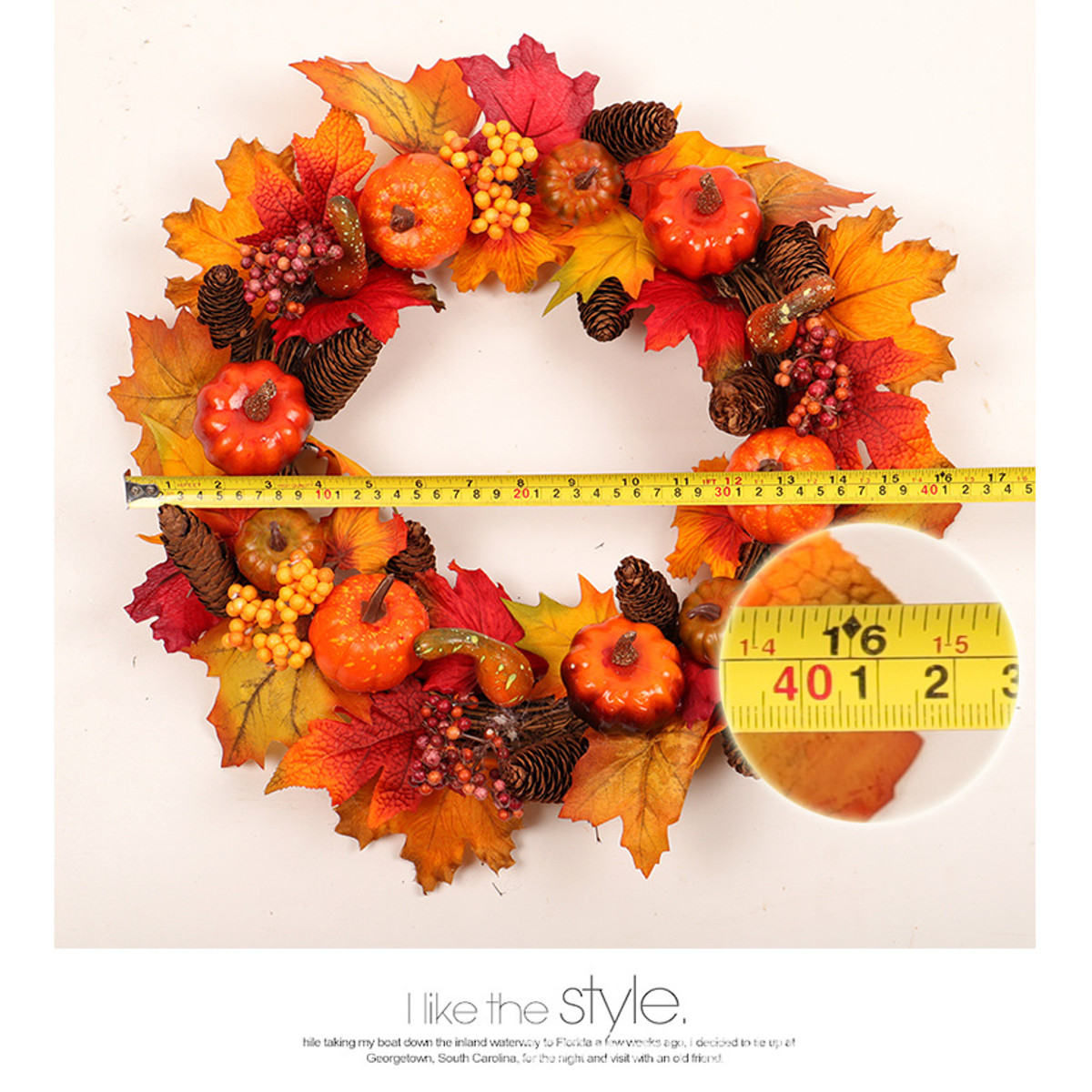 Halloween-Artificial-Pumpkin-Wreath-Autumn-Color-Harvest-Maple-Leaf-LED-Light-String-Door-Garland-De-1752873-8