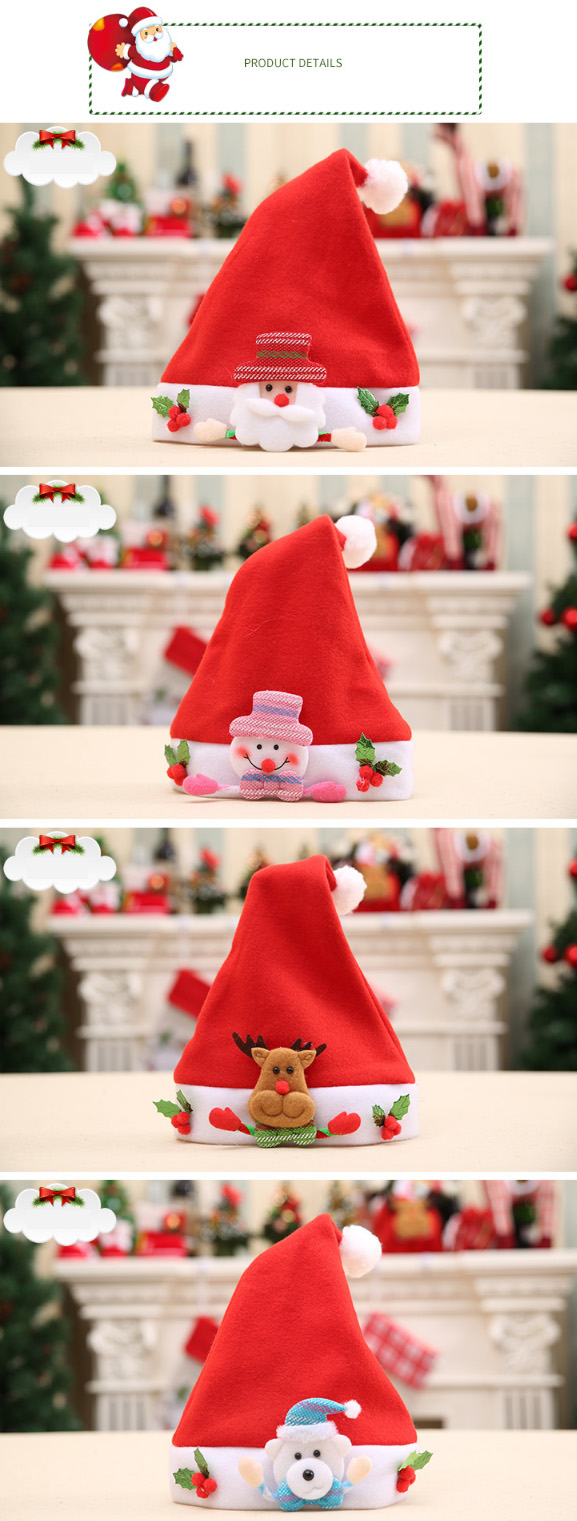 Lovely-Children-Baby-Christmas-Santa-Claus-Hat-Santa-Claus-Elk-Snowman-Festival-Party-Xmas-Decoratio-1609402-3