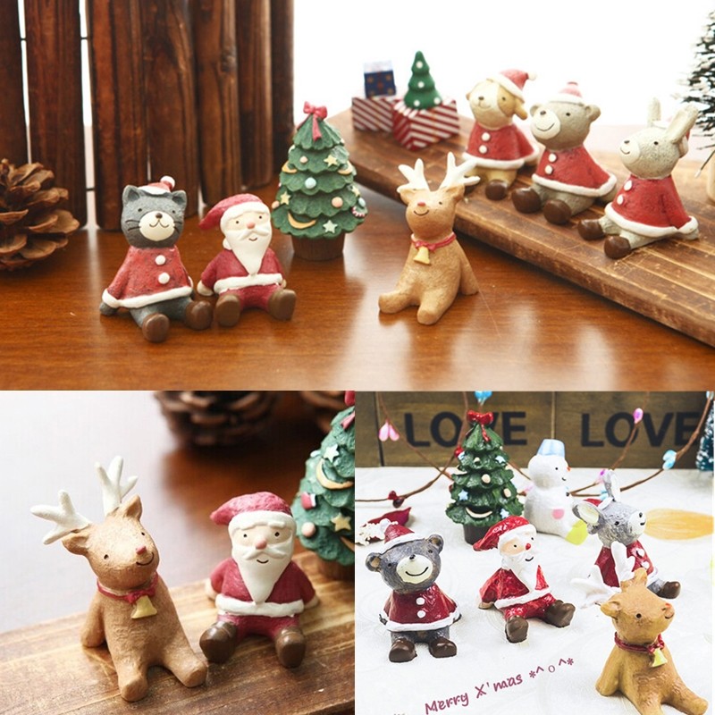 Lovely-Christmas-Wedding-Santa-Animals-Decoration-Cute-Resin-Gift-Home-Decor-Furnishings-1009128-3