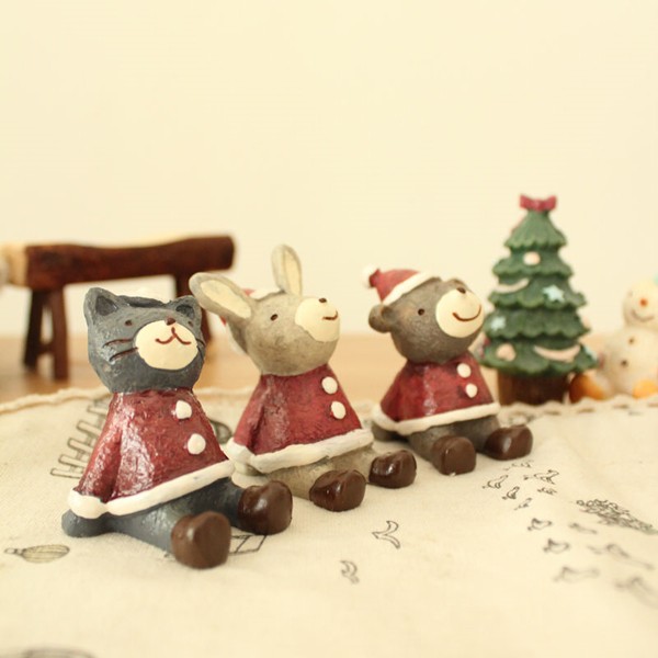 Lovely-Christmas-Wedding-Santa-Animals-Decoration-Cute-Resin-Gift-Home-Decor-Furnishings-1009128-4
