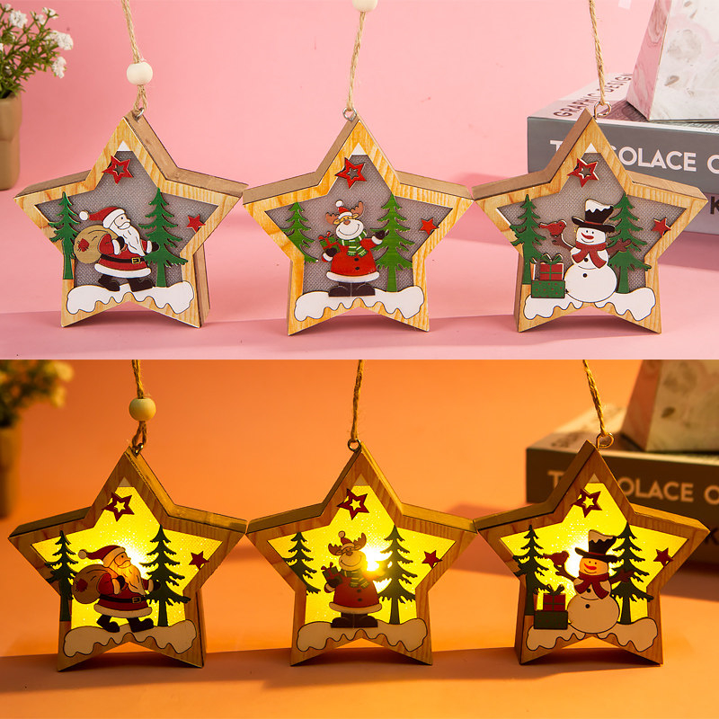 Luminous-Christmas-Wooden-Ornament-LED-Light-Santa-Claus-Deer-Decorations-Lamp-Xmas-1600695-2