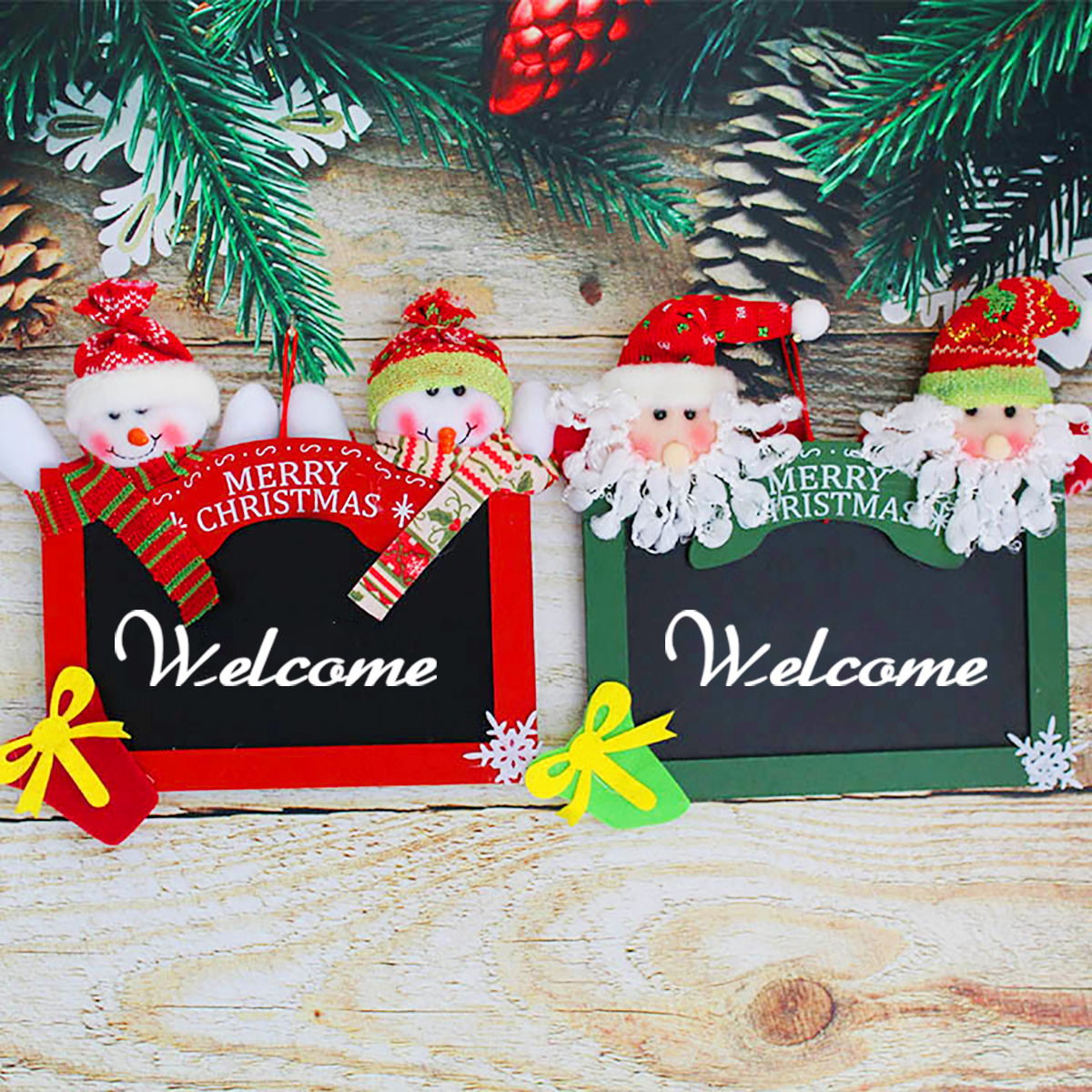 Merry-Christmas-Hanging-Sign-Wooden-Square-Blackboard-Wall-Door-Decoration-Hanging-Tags-for-DIY-Xmas-1904791-2