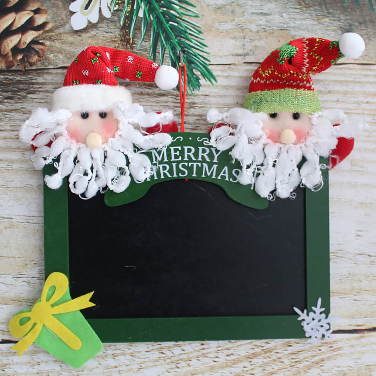 Merry-Christmas-Hanging-Sign-Wooden-Square-Blackboard-Wall-Door-Decoration-Hanging-Tags-for-DIY-Xmas-1904791-3