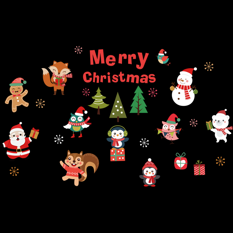 Miico-SK6038-Christmas-Sticker-Novetly-Cartoon-Wall-Stickers-For-Kids-Room-Decoration-Christmas-Part-1580835-8