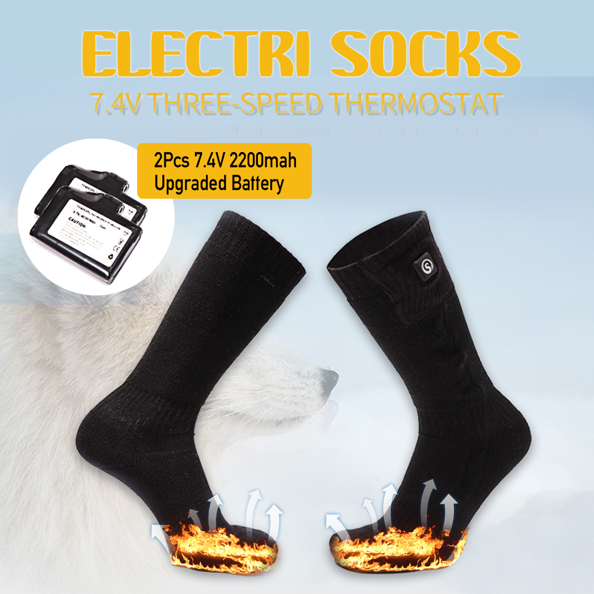 SAVIOR-74V-2200mAh-Electric-Heated-Socks-Rechargeable-Battery-Feet-Warmer-For-Skiing-1425472-2