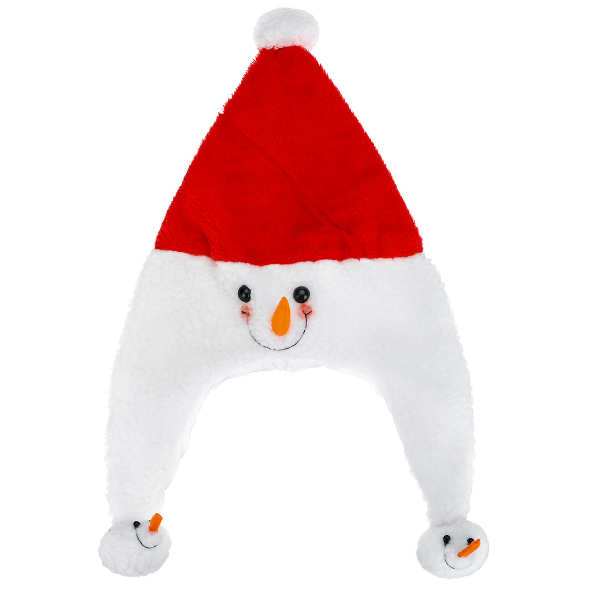 Unisex-Christmas-Xmas-Novelty-Plush-Hat-Santa-Claus-Hat-Holiday-Decoration-1747495-4