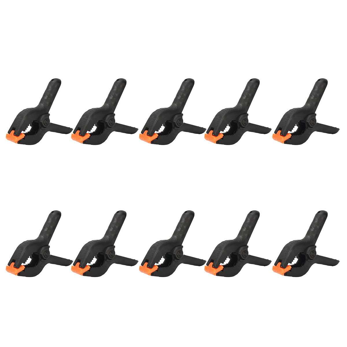 10PCS-4-inch-Spring-Clamps-DIY-Tools-Plastic-Nylon-For-Woodworking-Hobbies-1156342-2