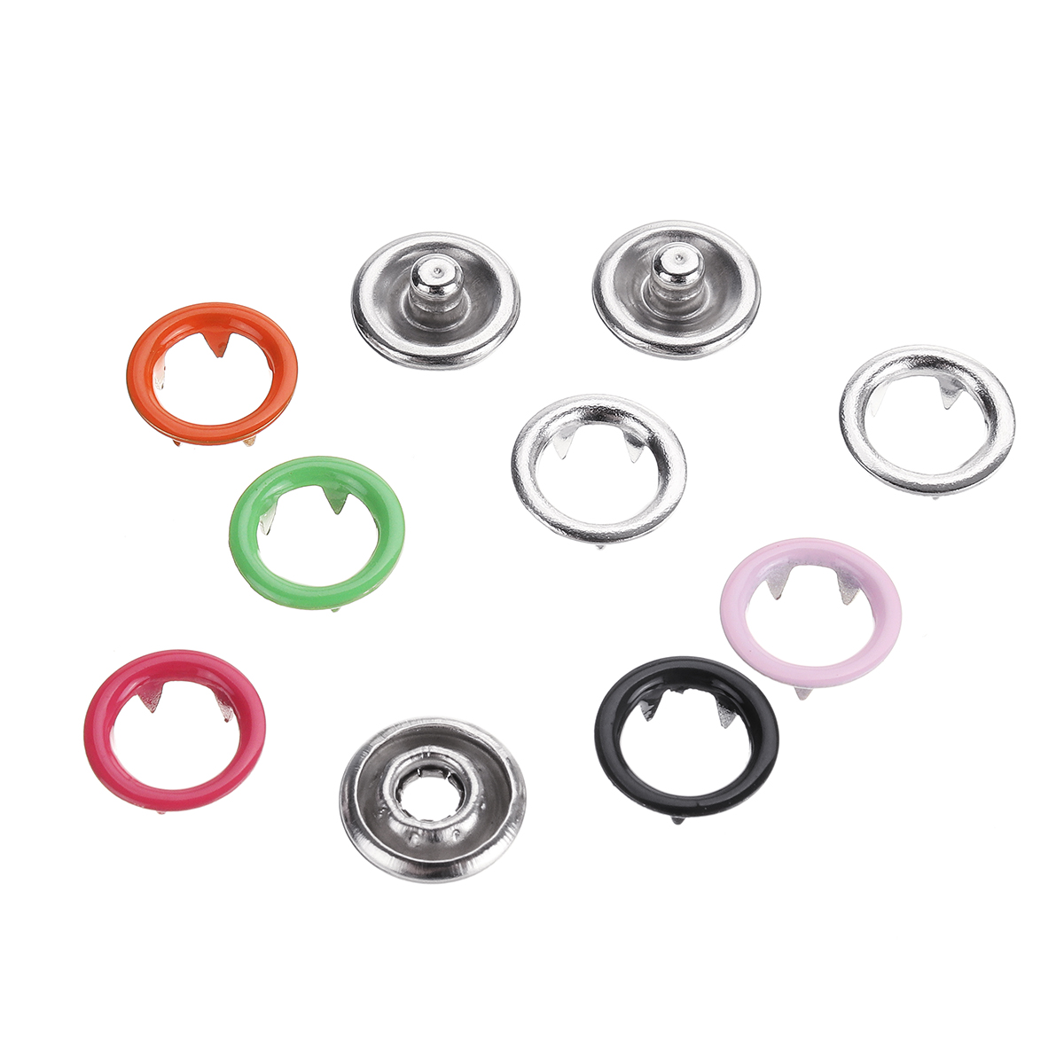 5-Sets-10-Colors-of-Hollow-Five-Claws-of-Box-Set-Total-Buttons-Metal-Sewing-Press-Studs-Snap-Fastene-1547188-6