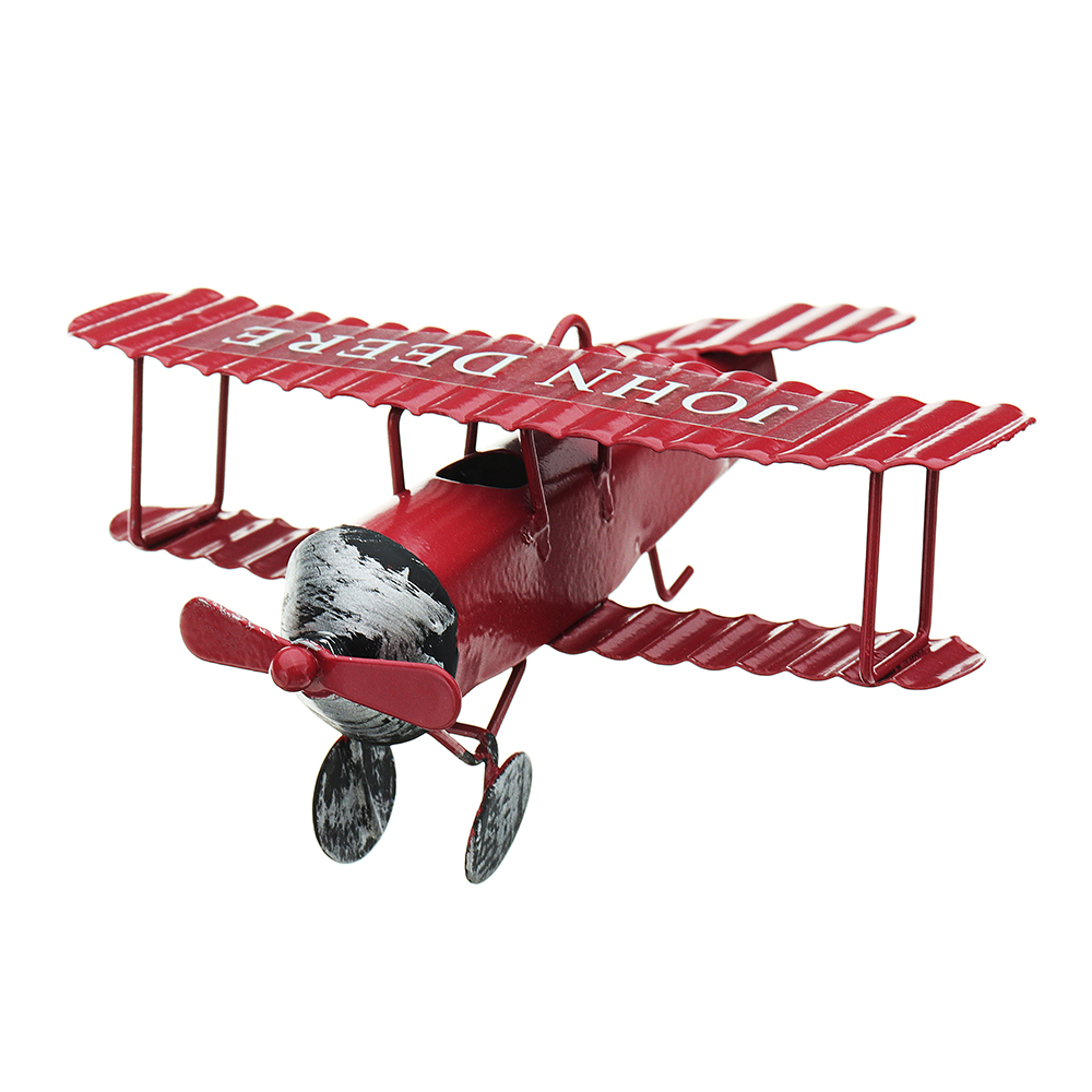 Zakka-Plane-Toy-Classic-Model-Collection-Childhood-Memory-Antique-Tin-Toys-Home-Decor-1295605-4