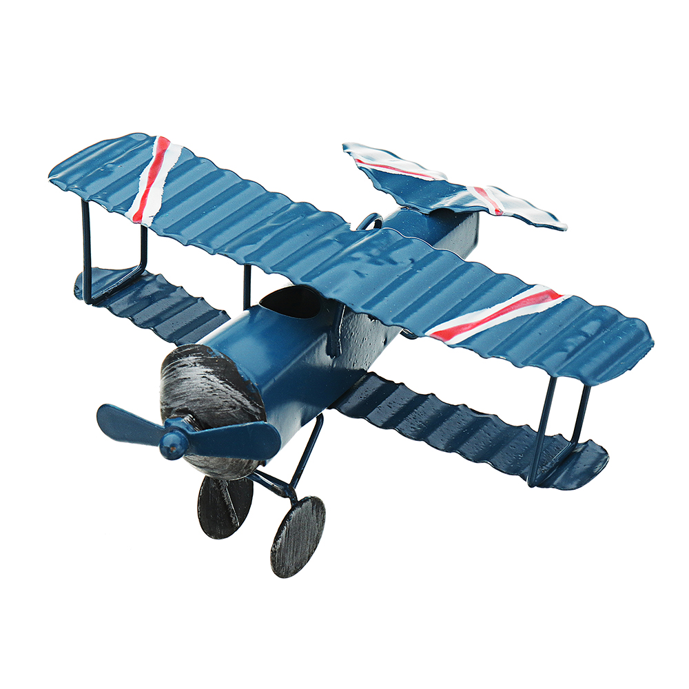 Zakka-Plane-Toy-Classic-Model-Collection-Childhood-Memory-Antique-Tin-Toys-Home-Decor-1295605-7