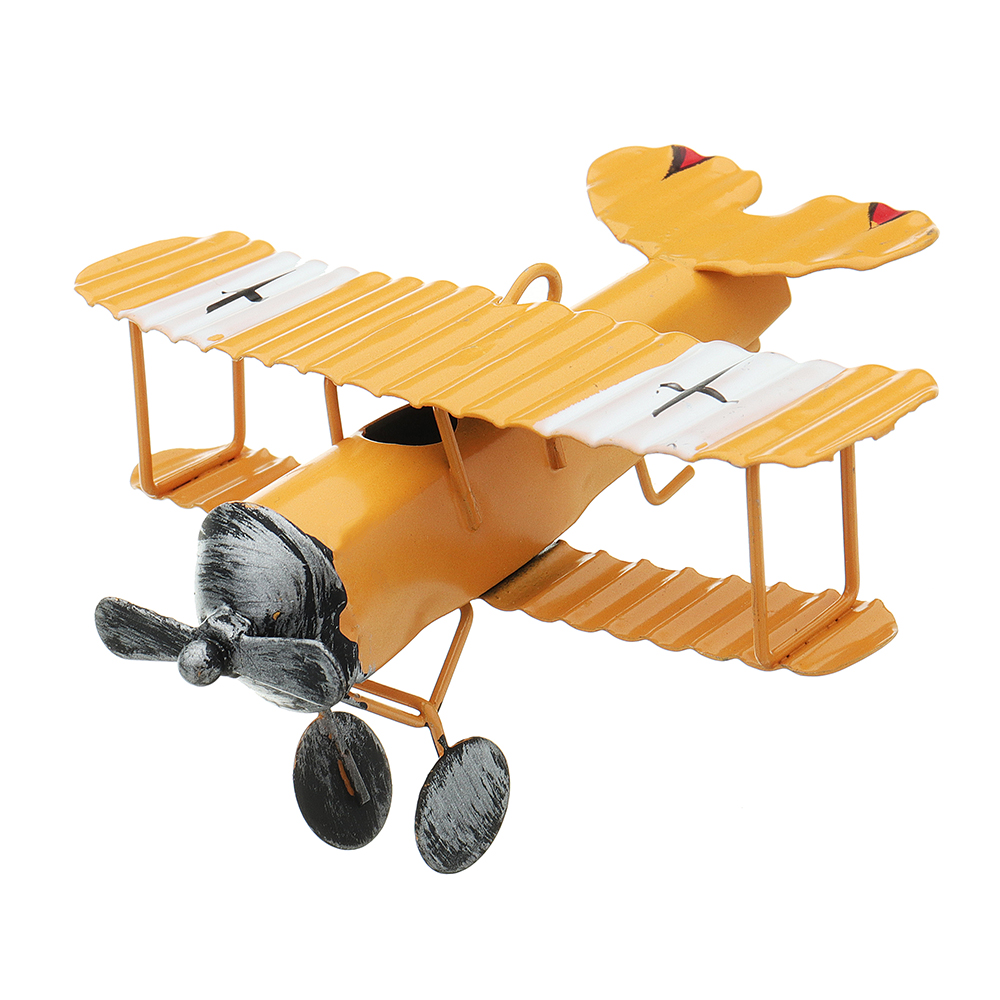 Zakka-Plane-Toy-Classic-Model-Collection-Childhood-Memory-Antique-Tin-Toys-Home-Decor-1295605-8