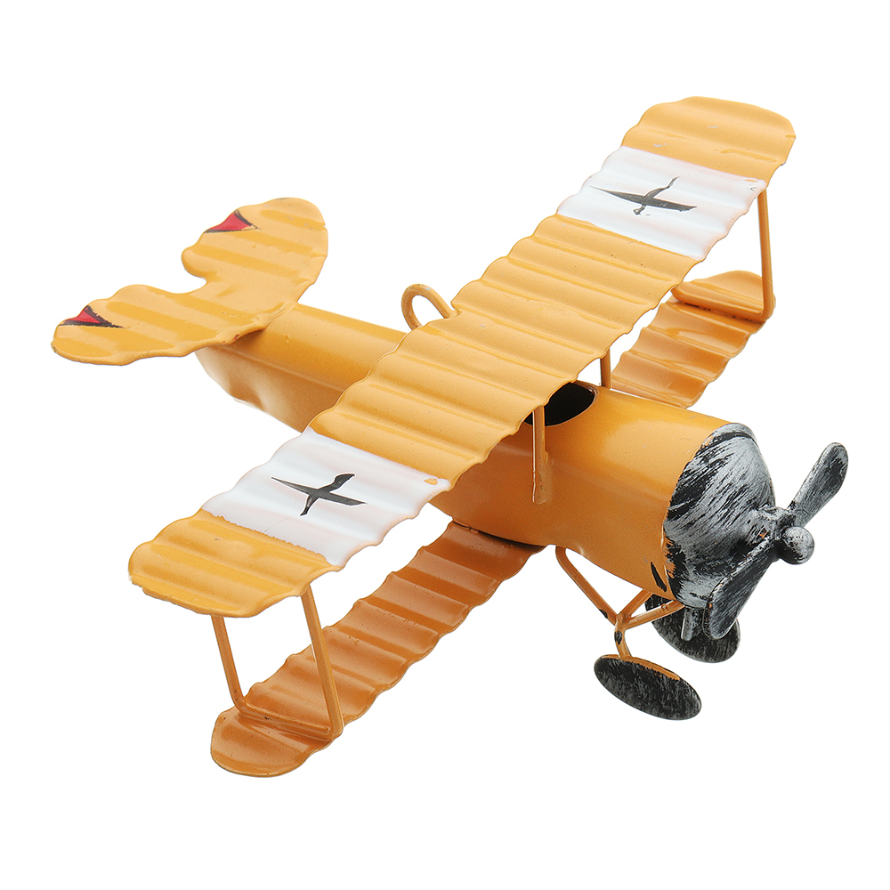 Zakka-Plane-Toy-Classic-Model-Collection-Childhood-Memory-Antique-Tin-Toys-Home-Decor-1295605-10