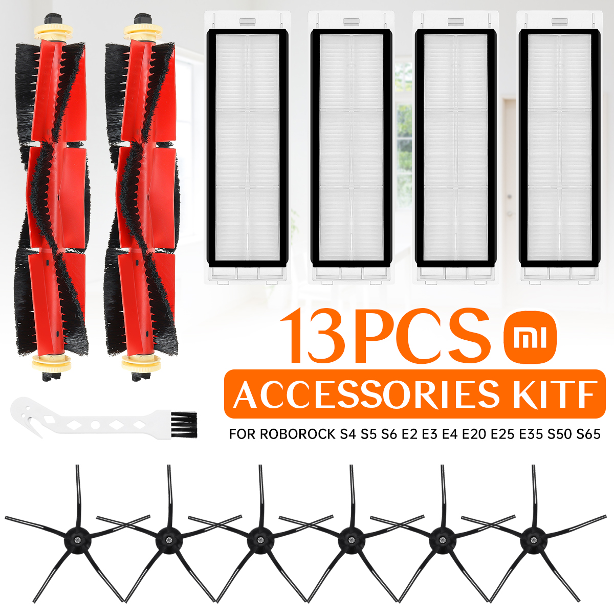 13pcs-Replacements-for-Roborock-S4-S5-S6-E4-E20-E25-E35-S50-S65-Xiaomi-Mijia-Robot-Vacuum-Cleaner-Ma-1942283-2