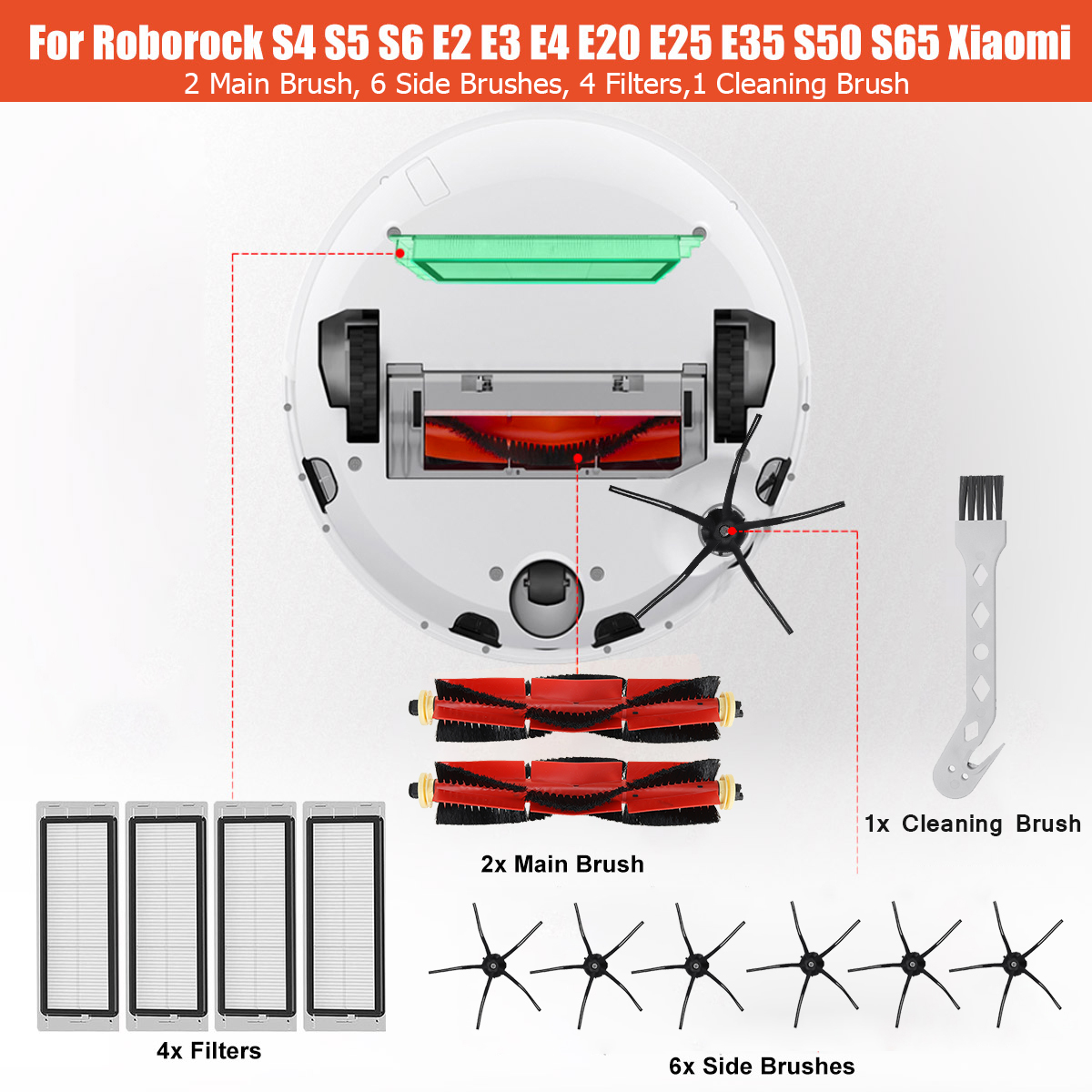 13pcs-Replacements-for-Roborock-S4-S5-S6-E4-E20-E25-E35-S50-S65-Xiaomi-Mijia-Robot-Vacuum-Cleaner-Ma-1942283-9