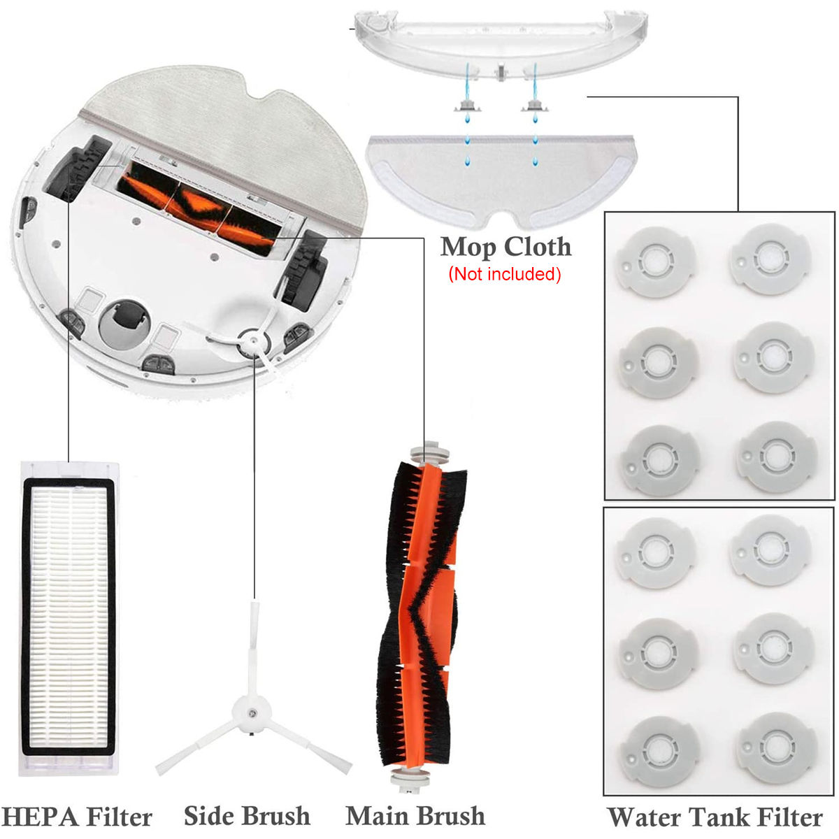30pcs-Replacements-for-Roborock-S4-S5-S6-E2-E3-E4-E20-E25-E35-S50-S65-Robot-Vacuum-Cleaner-Main-Brus-1944162-9