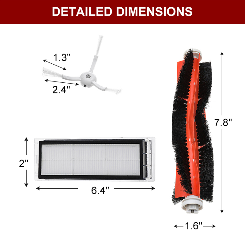 7Pcs-Cleaning-Brush-Filter-Sweeper-Accessories-Replacement-For-MI-Robot-Vacuum-Cleaner-1747484-3