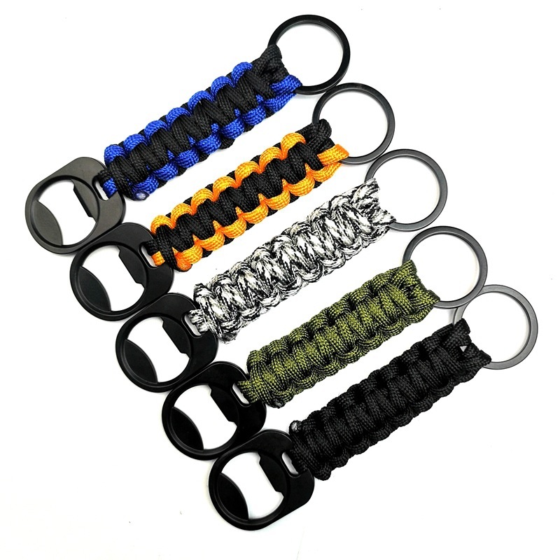 Multifunction-EDC-Tool-Umbrella-Rope-Weaving-Opener-Keychain-Camping-Climbing-Tols-1617330-2