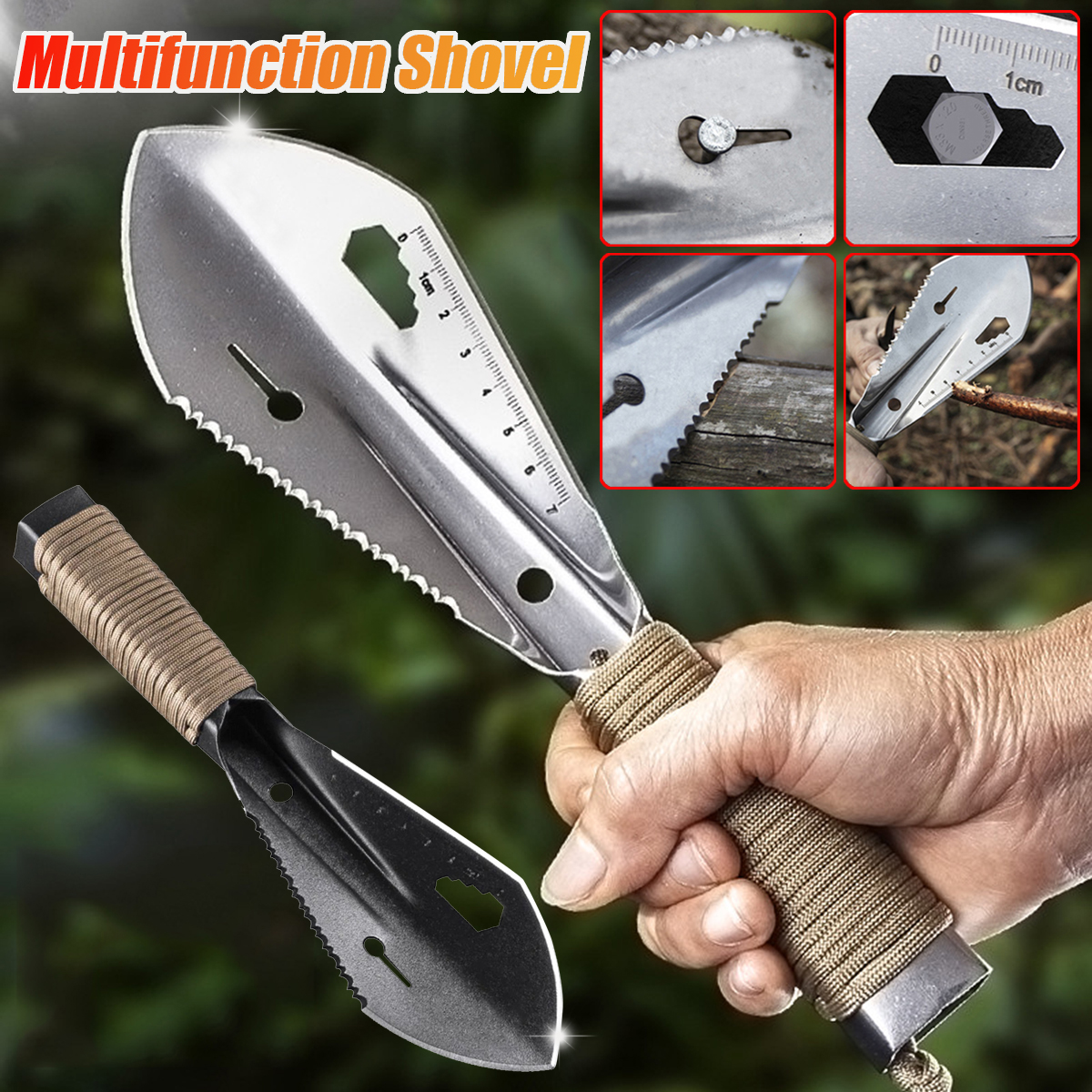 Multifunction-Stainless-Steel-Shovel-Trowel-Garden-Camping-Hiking-Shovel-Outdoor-Army-Shovel-1639383-1