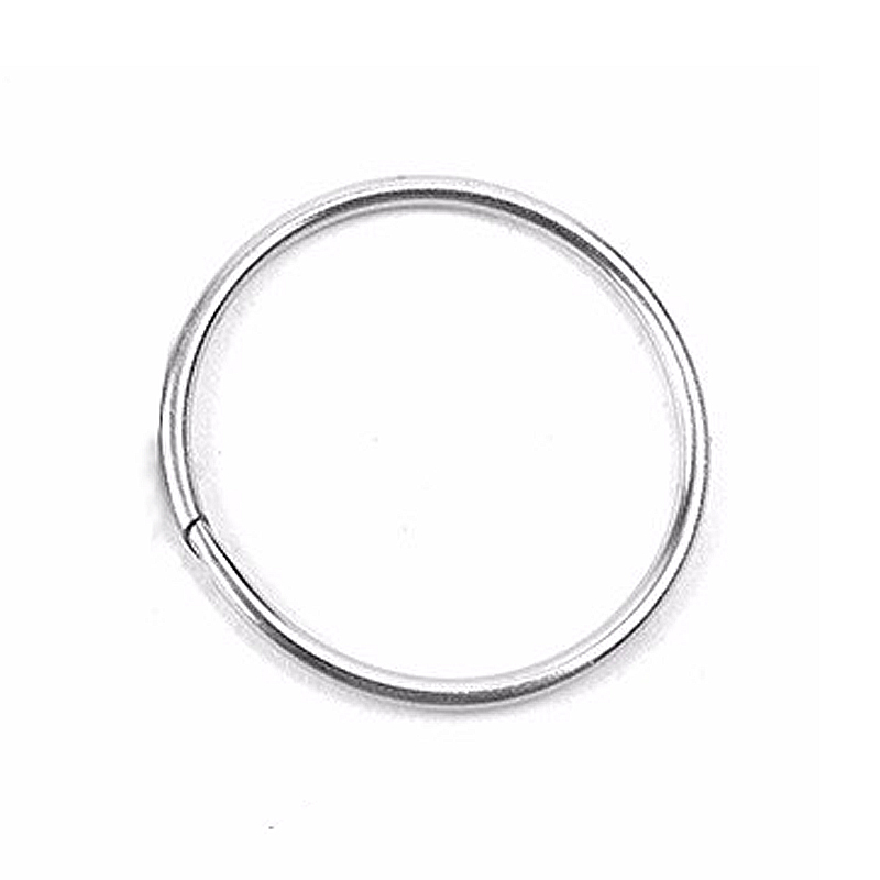 10PCS-32mm-Diameter-Outdoor-EDC-Key-Ring-Buckle-Metal-Round-Chain-Quick-Release-Clamp-Ring-1769567-2