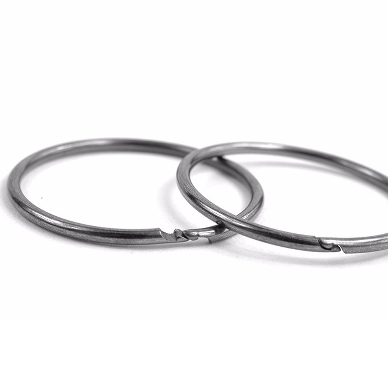 10PCS-38mm-Diameter-Outdoor-EDC-Key-Ring-Buckle-Metal-Round-Chain-Quick-Release-Clamp-Ring-1769568-4