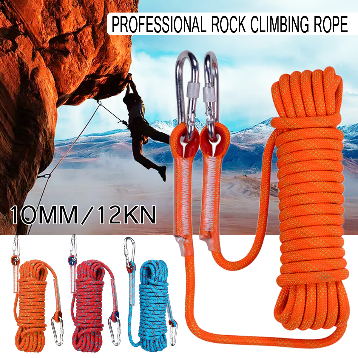 10mx10mm-Double-Buckle-Rock-Climbing-Rope-Outdoor-Sports-Hiking-Climbing-Downhill-Safety-Rope-1537631-1