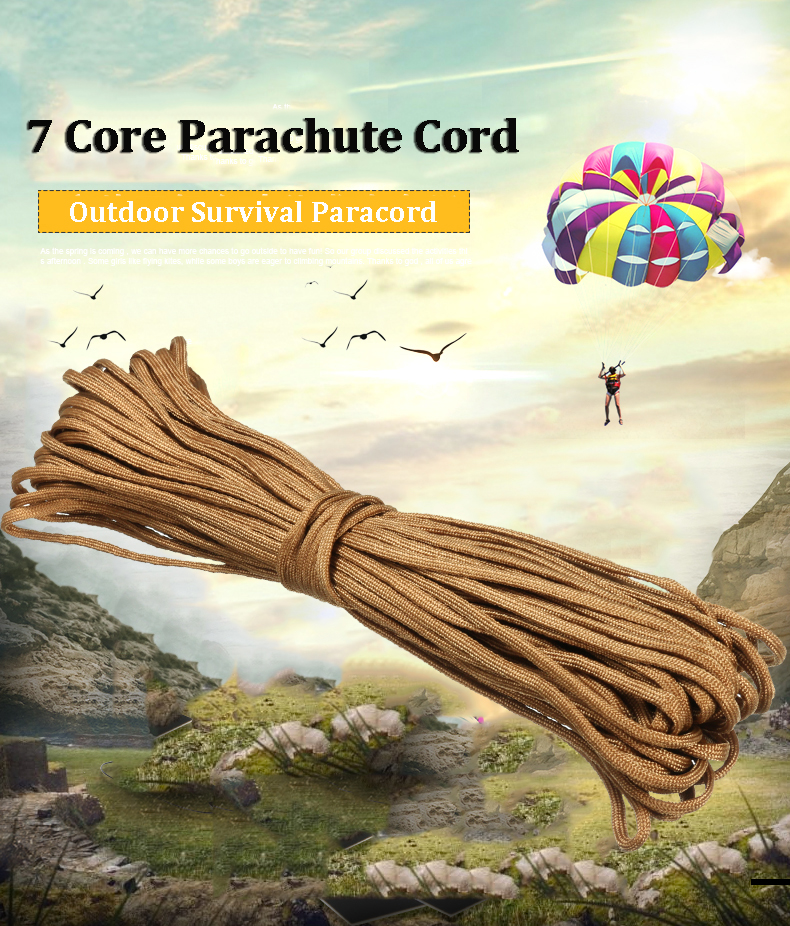 305M100FT-550lb-Nylon-Paracord-7-Strand-Core-Parachute-String-Rope-Camping-Emergency-Survival-53827-1
