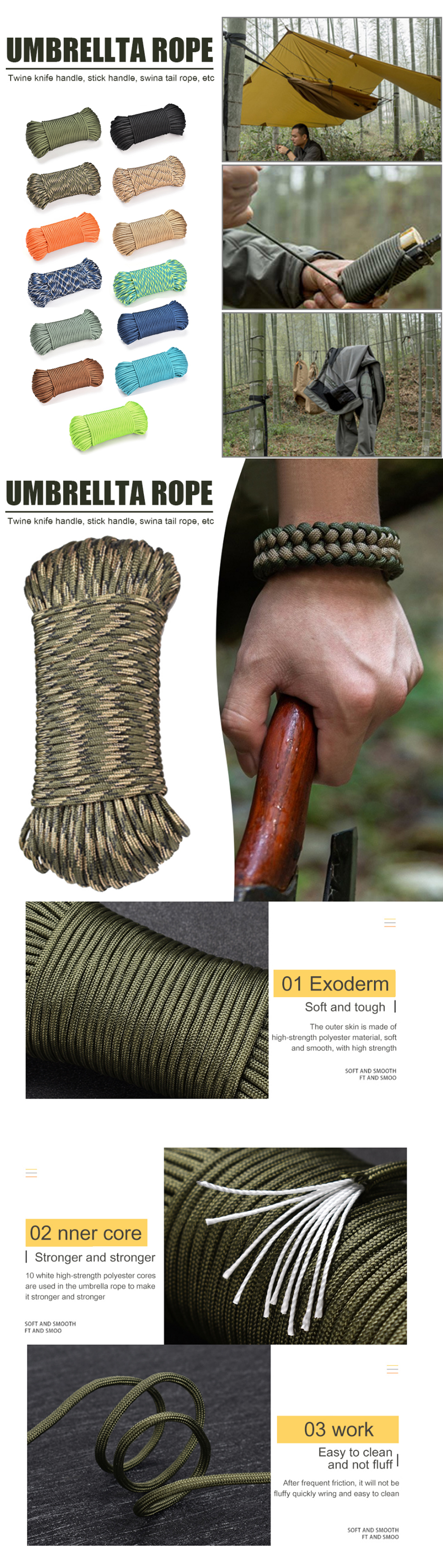 31MRoll-Multifunctional-10-Strand-Cores-Paracord-Dia4mm-Outdoor-Camping-Hiking-Climbing-Survival-Par-1762590-1