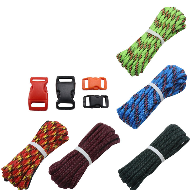 5PcsSet-Outdoor-EDC-DIY-Paracord-Parachute-Rope-Cord-Lanyard-Survival-Bracelet-Knit-Weaving-Toos-Kit-1551462-3