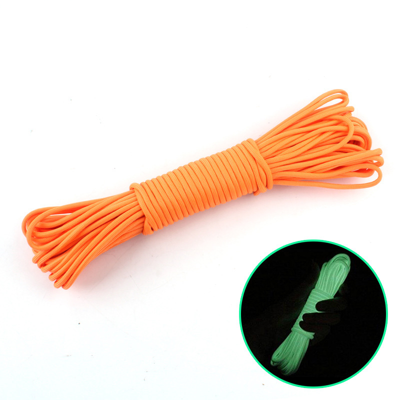 Nylon-20M-Fluorescent-Climbing-Camping-Tent-Rope-9-Strands-Luminous-High-strength-Paracord-1307876-8
