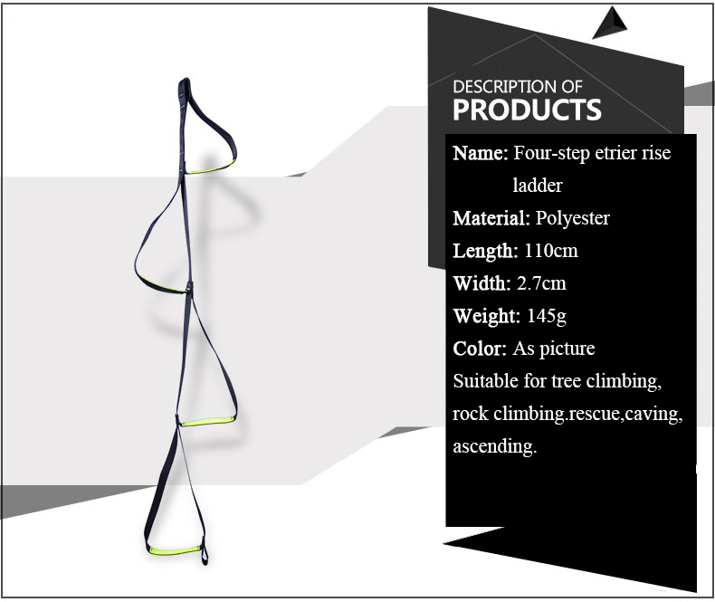 XINDA-9315-Outdoor-Rock-Climbing-Four-step-Etrier-Rise-Rope-Ladders-Ascending-Sling-Accessory-1252088-3