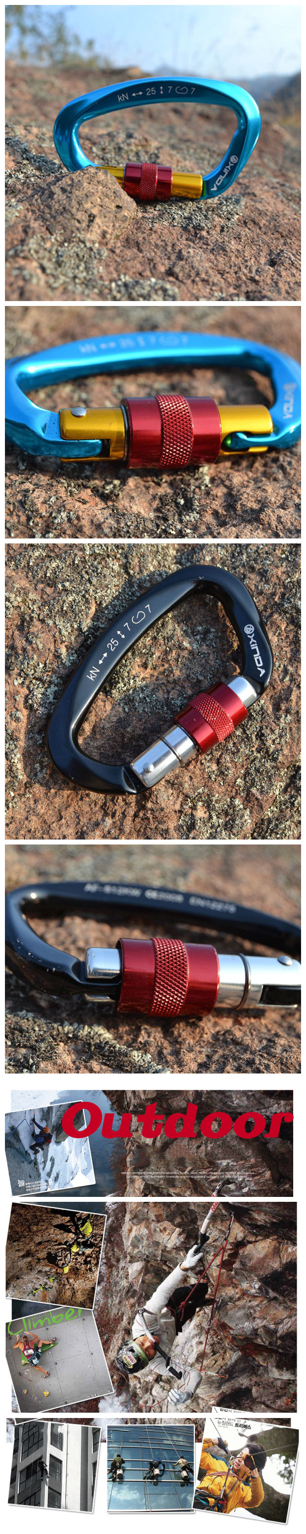 Xinda-Camping-Main-Lock-Carabiner-Safety-Buckle-For-Mountaineering-Rock-Climbing-Alloy-D-shaped-1025252-7