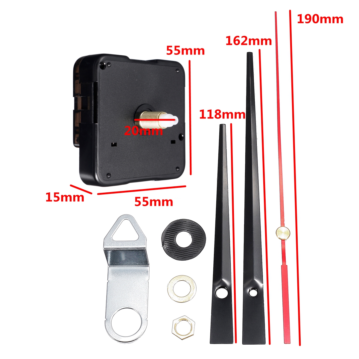 20mm-Quartz-Silent-Clock-Movement-Mechanism-Module-DIY-Hour-Minute-Second-Without-Battery-1331012-8