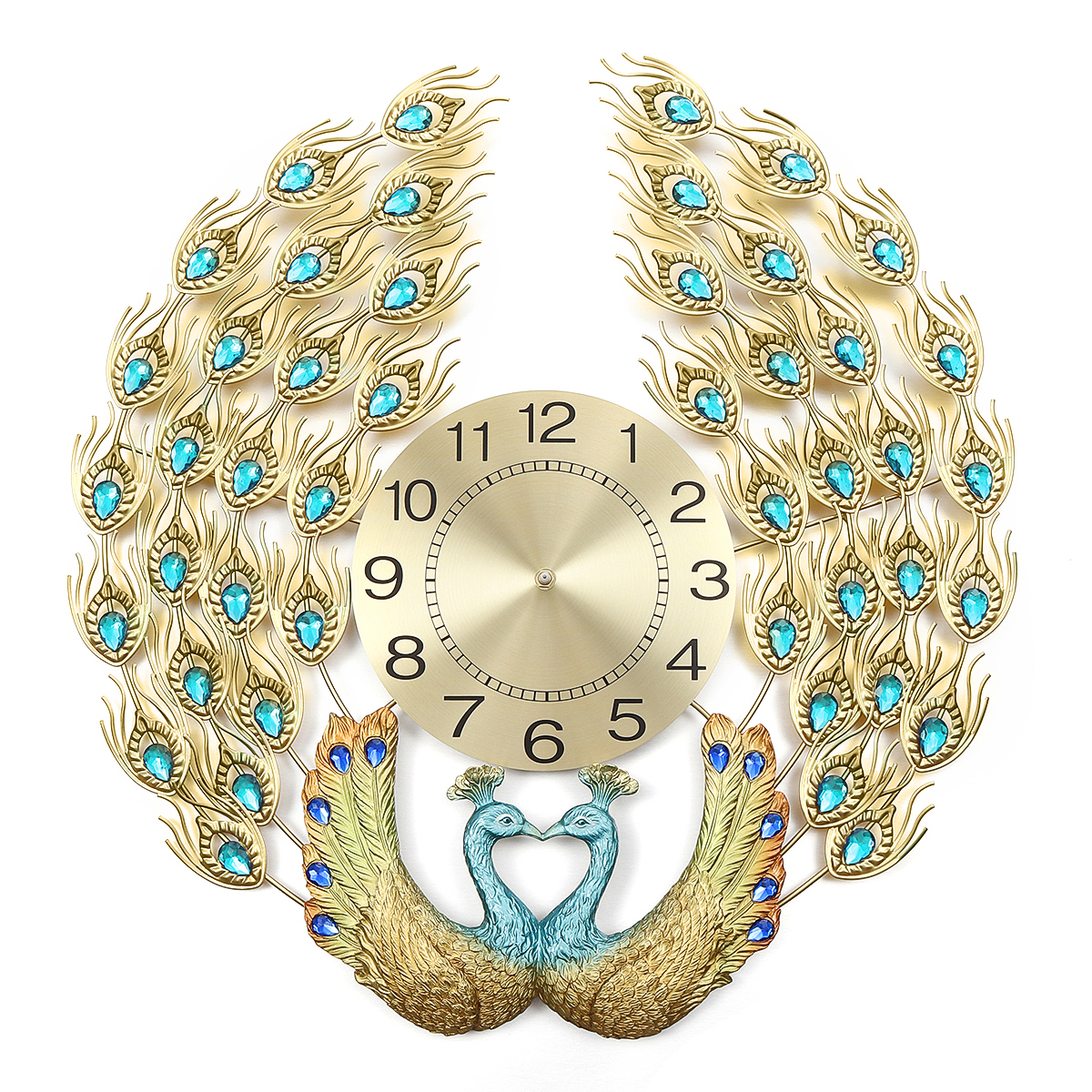 3D-Crystal-Luxury-Peacock-Clock-Creative-Modern-Art-Decorative-Clock-Mute-Wall-Quartz-Clock-1642333-2