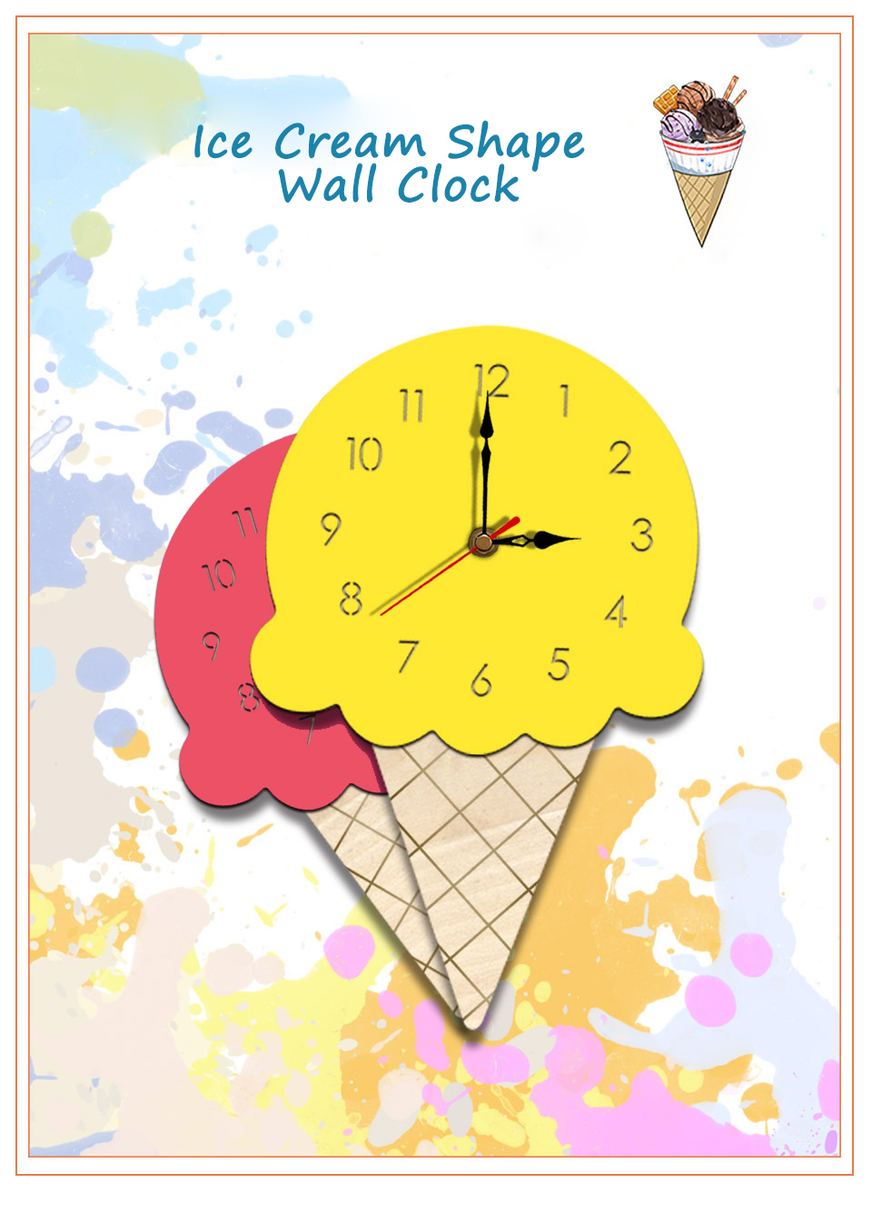 Home-Cartoon-Creative-Wall-Clock-Living-Room-Acrylic-Ice-Cream-Childrens-Clock-1526368-1