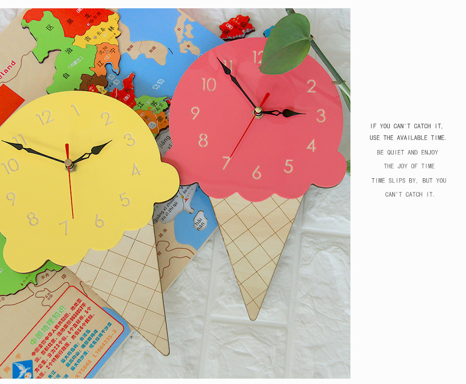 Home-Cartoon-Creative-Wall-Clock-Living-Room-Acrylic-Ice-Cream-Childrens-Clock-1526368-7